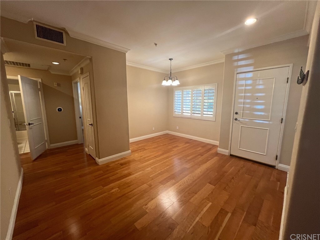 Dining Room and Entrance - 3645 Cardiff Ave