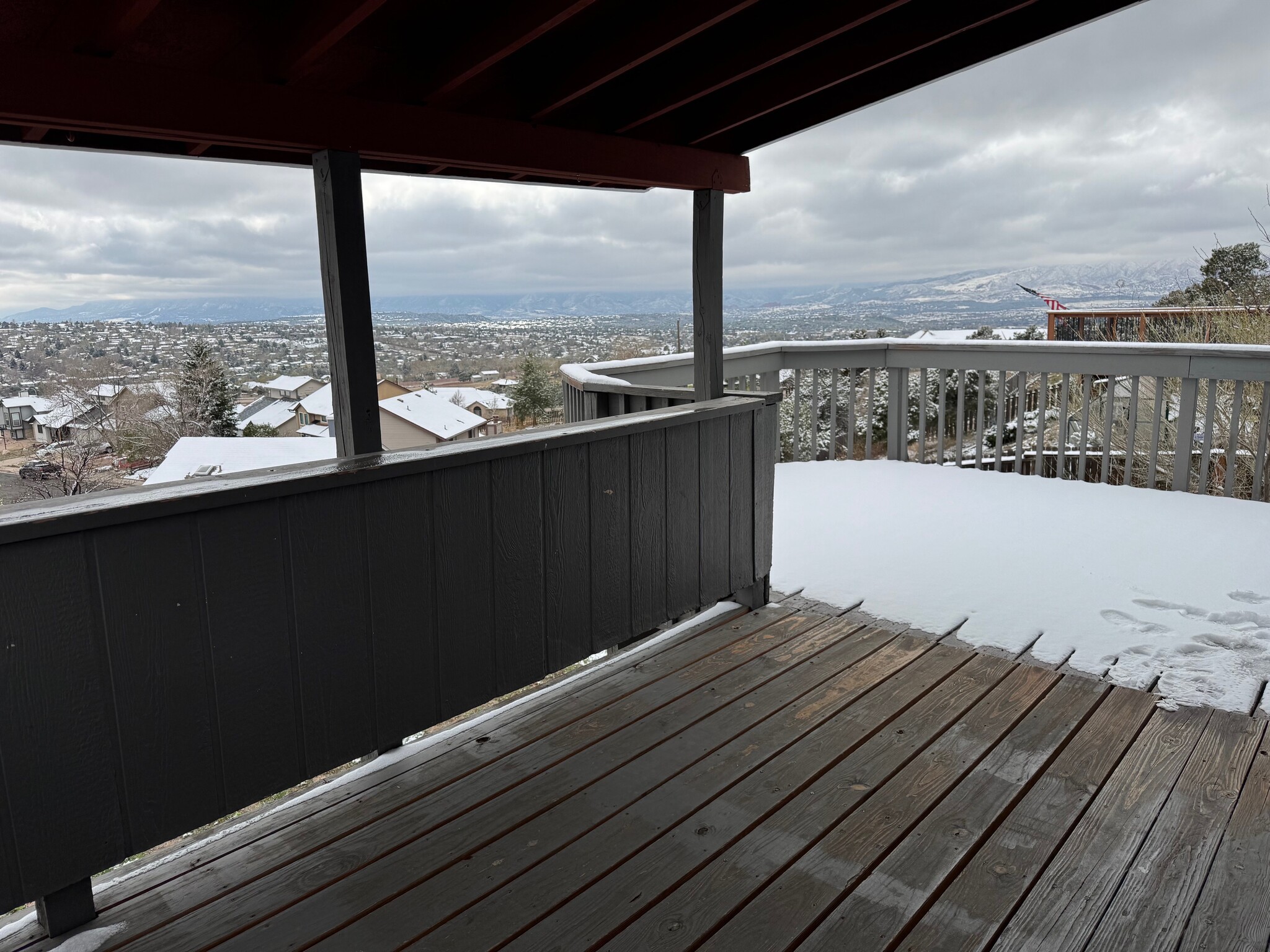 Partially Covered Deck (180 degree views) - 7504 Liberty Bell Dr