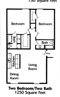 2BR/2BA - Chateau 68 Apartments