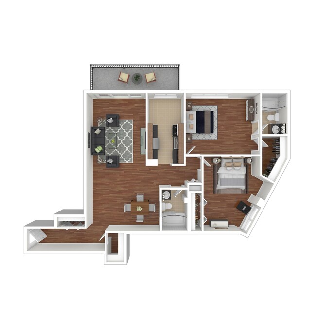 Floorplan - Colesville Towers Apartments