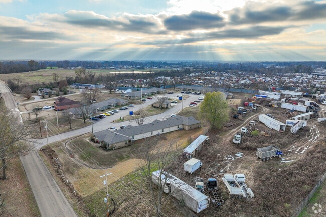 Aerial Photo - Eaglewood 8 Apartments