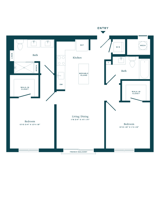 Floorplan - The Lockwood