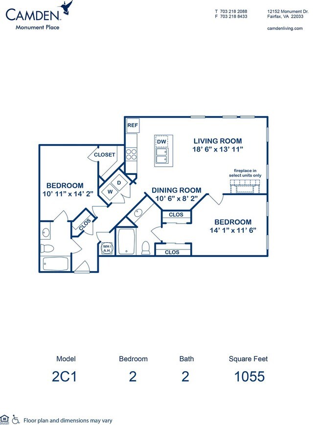 Floorplan - Camden Monument Place