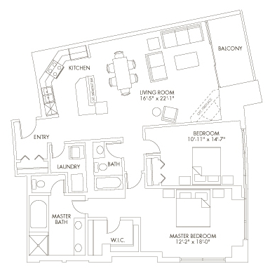 2BR/2BA - Grand Bend at Green Bay