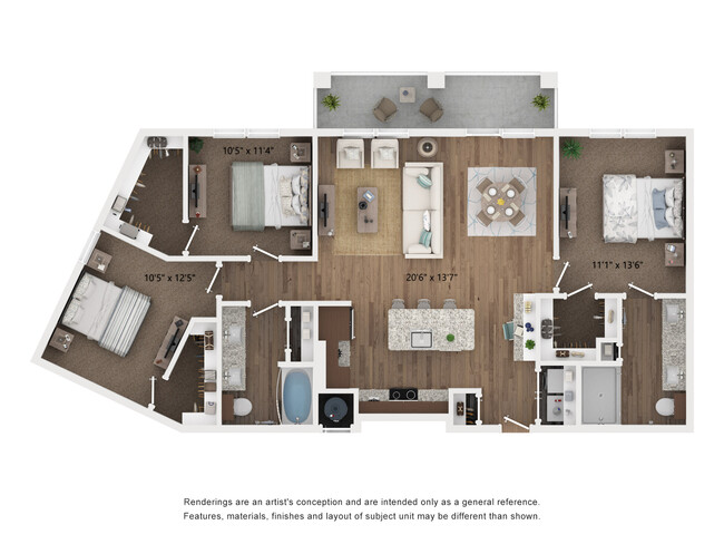 Floorplan - The Everson