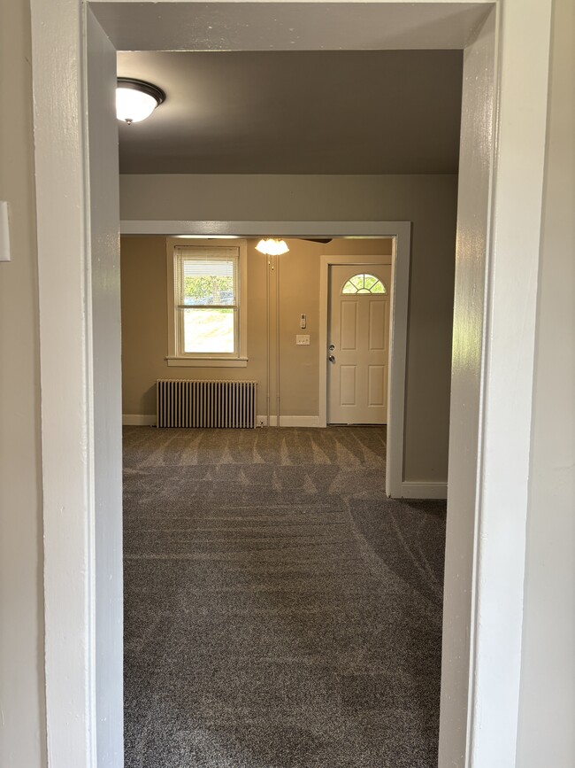 View from kitchen into Dining/Living - 702 Locust St