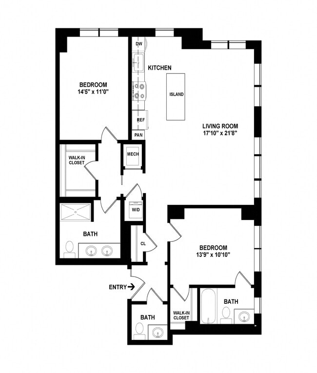 Floorplan - The Woodley