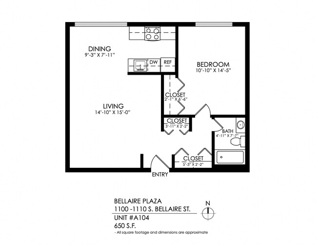 Floorplan - Bellaire Plaza