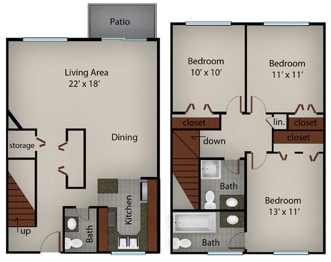 Floorplan - Stonebrook Apartments