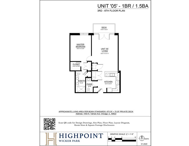 Floorplan - HIGHPOINT Wicker Park