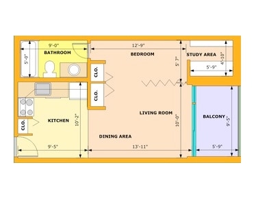 1BR/1BA - 543 Church St
