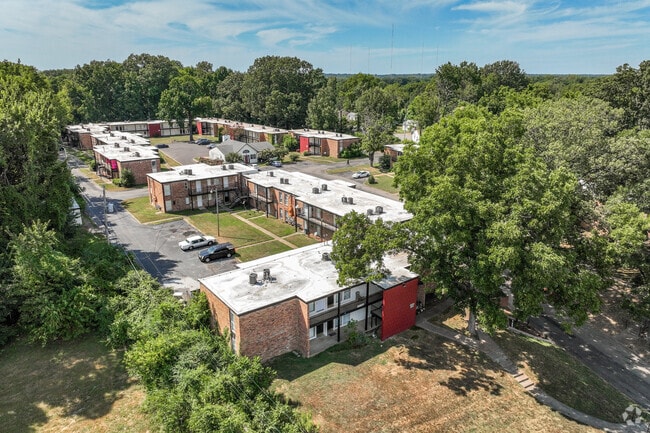 Aerial Photo - North Point Apartments