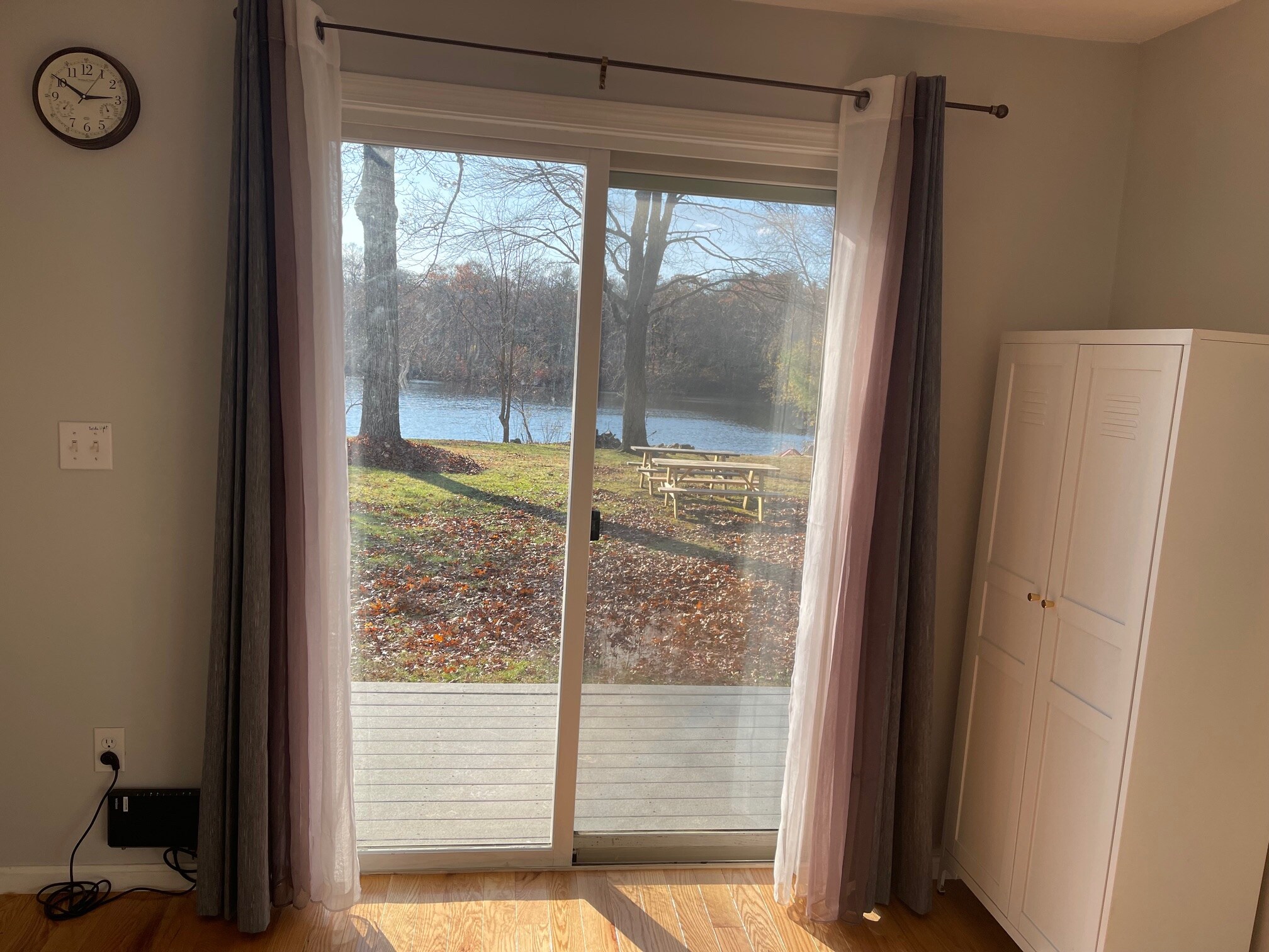 living room sliding door to private porch - 17 Elderberry Dr