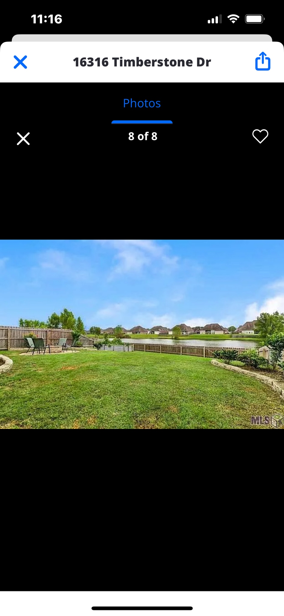 Backyard - 16316 Timberstone Dr