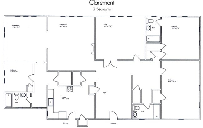 Floorplan - Claremont