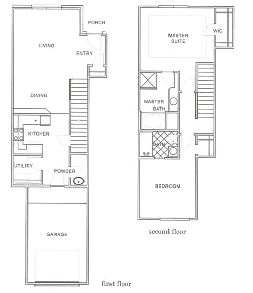 2BR/2.5BA - The Retreat At Town Centre
