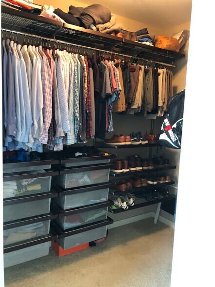 Walk in Closet with ELFA System - 855 Peachtree St NE