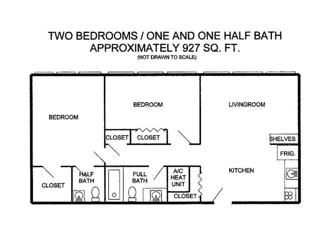 2BR/1.5BA - 2200 Midtown