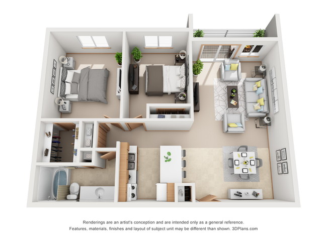 Floorplan - Wyndemere Apartments