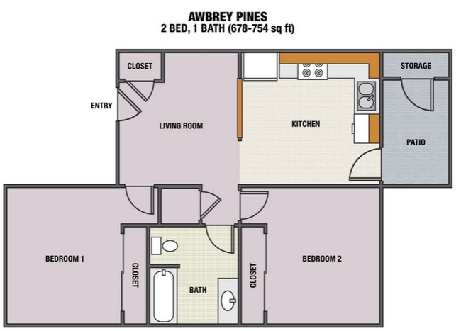 2BR/1BA - Awbrey Pines on the Butte