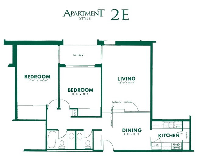 2BR/1.5BA - Serafino Square Luxury Apartments