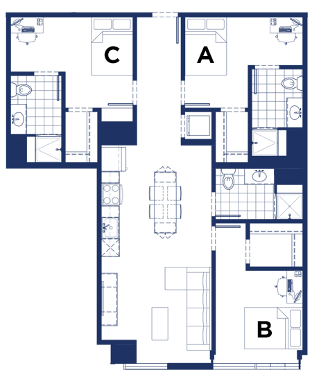 3X3 A - Hub Columbia