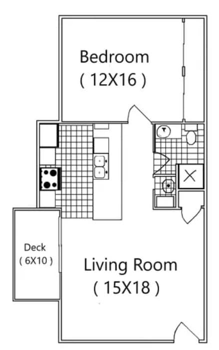 Floorplan - University Village Student Housing