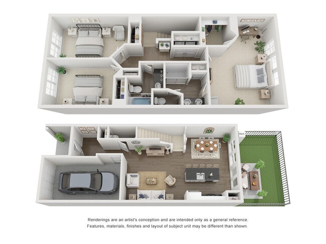 Floorplan - HARMON Foxbank by Crescent Communities
