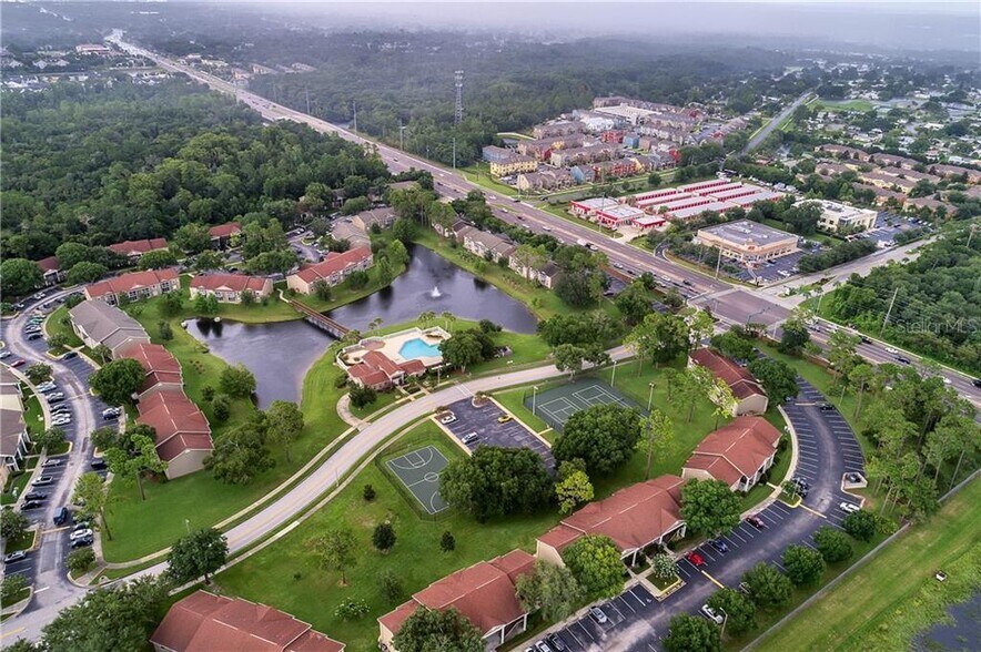Aerial View of Property/Alafaya Trail - 124 Reserve Cir