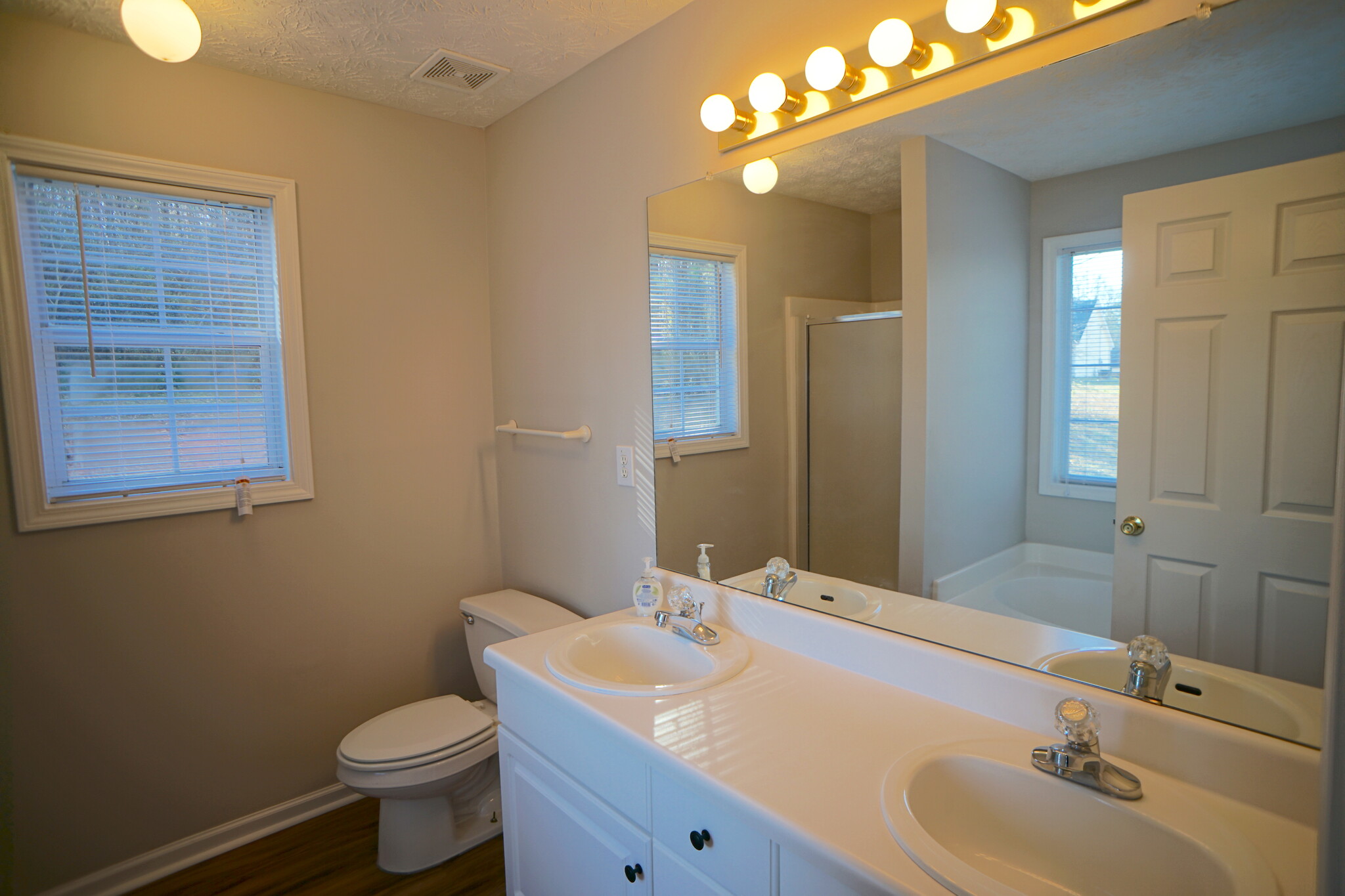 Master bath with double vanity, garden tub and separate stand-up shower - 11 Spring Valley Cove