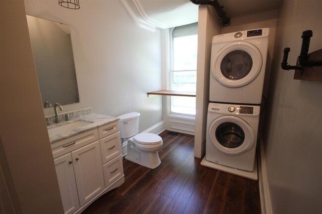 Full Bathroom/ Laundry - 221 W Church St