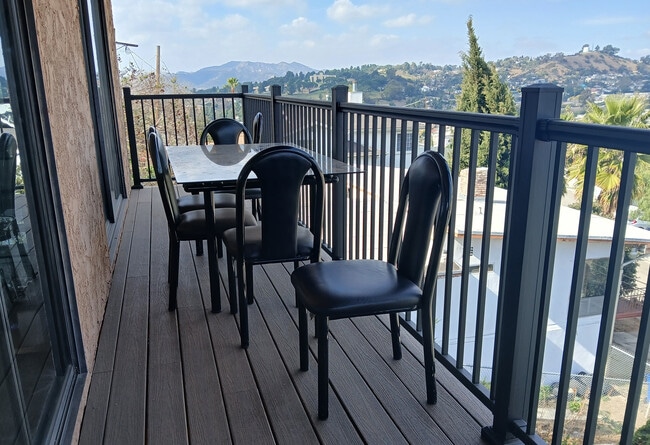 Balcony - 3620 Verdugo Vista Ter