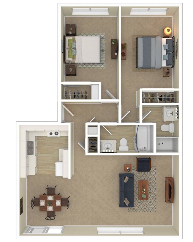 Floorplan - Park At Allen Apartments