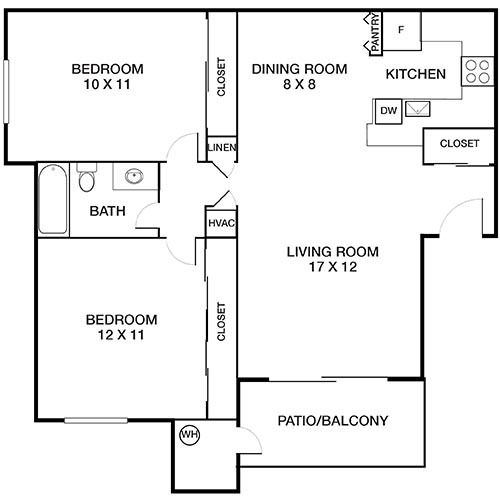 Floorplan - Indian Oaks