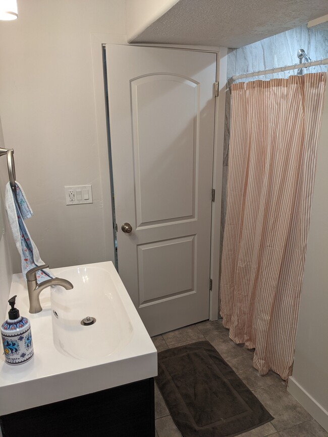 Basement bathroom includes walk-in shower - 4312 E Grassland Way