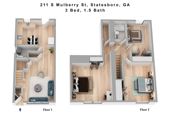 Floorplan - 211 S Mulberry St