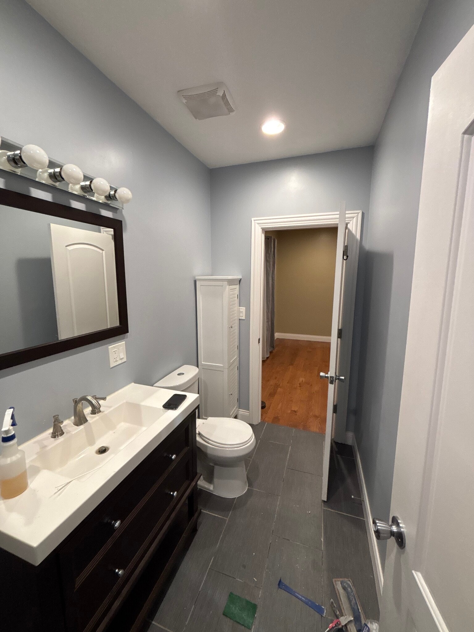 Bathroom opens up into bedroom #1 - 2719 W 24th Pl