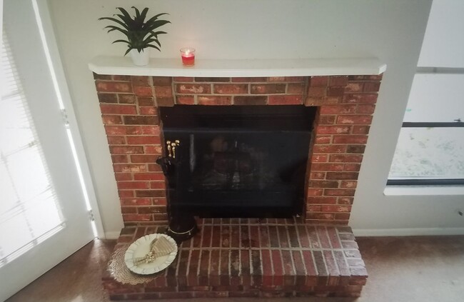 Decorative Fireplace - 408 N St Clair Abrams Ave