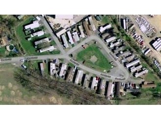 Aerial Photo - Deer Crossing