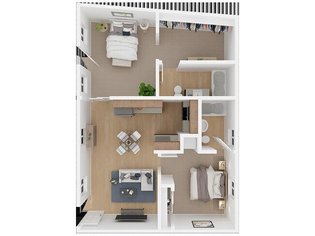 Floorplan - The Parc at 1300