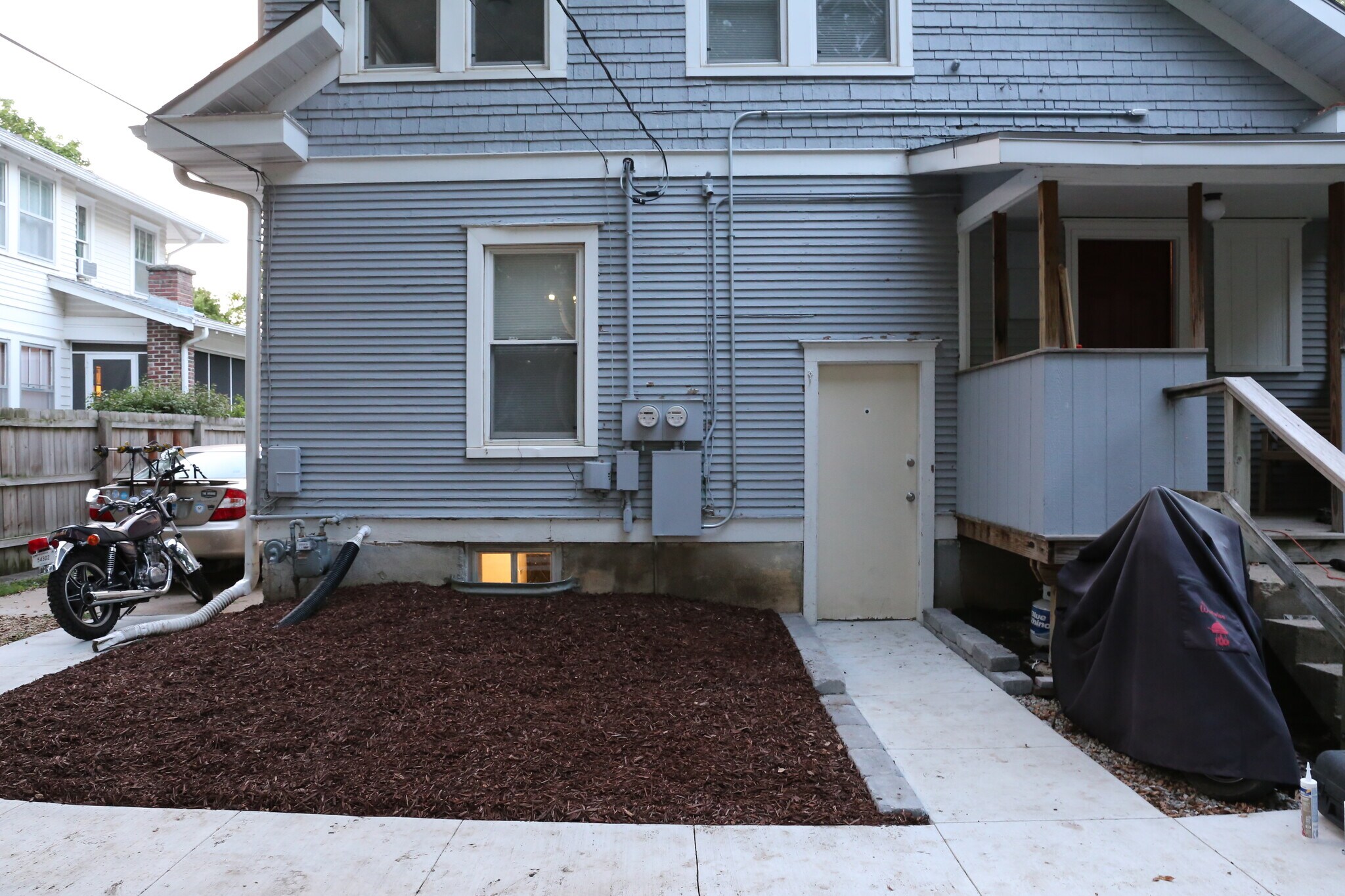 Back entrance to lower level unit - 1511 Leavenworth St