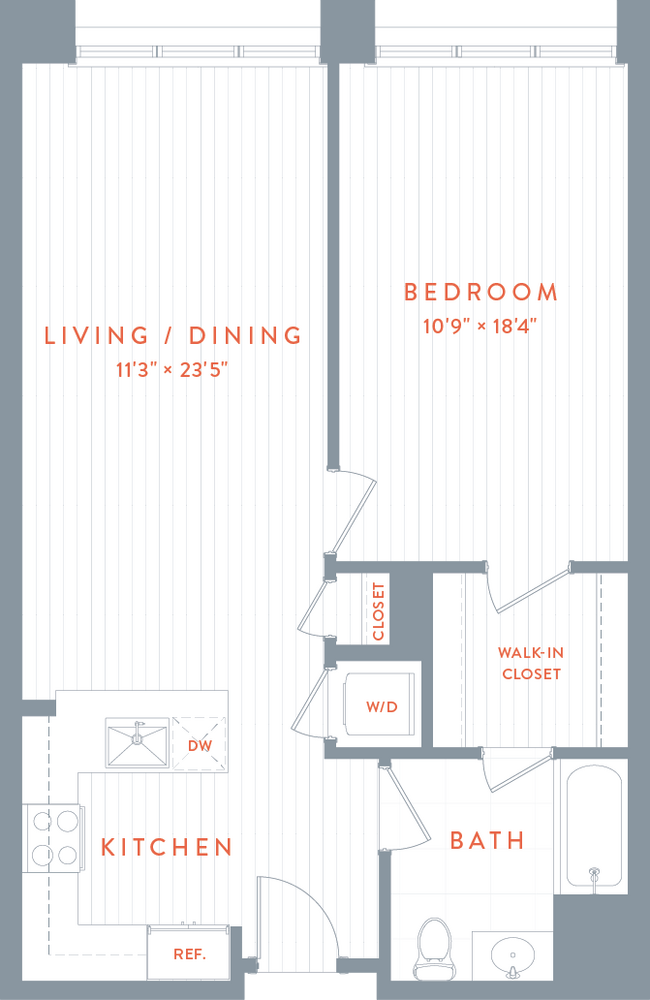 Floorplan - Rivet Apartments