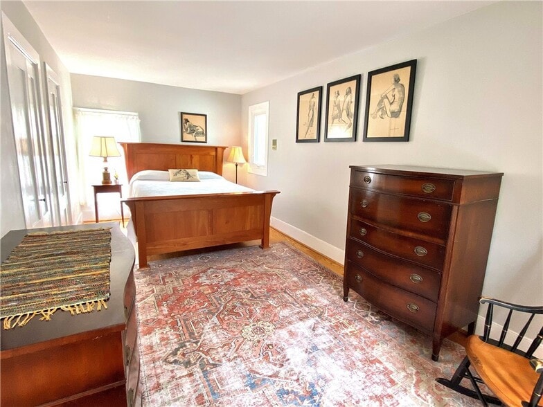 Upstairs bedroom (now two rooms since photos) - 164 S Main St