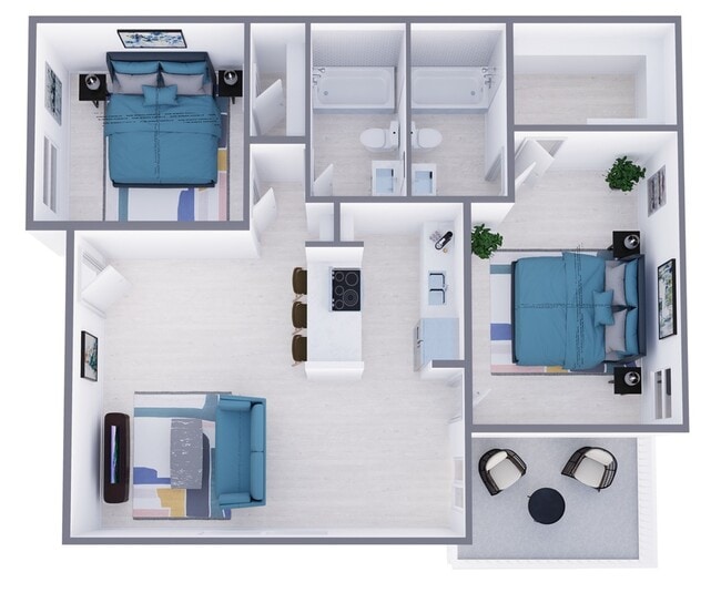 B2 Floorplan - Rise Spring Pointe