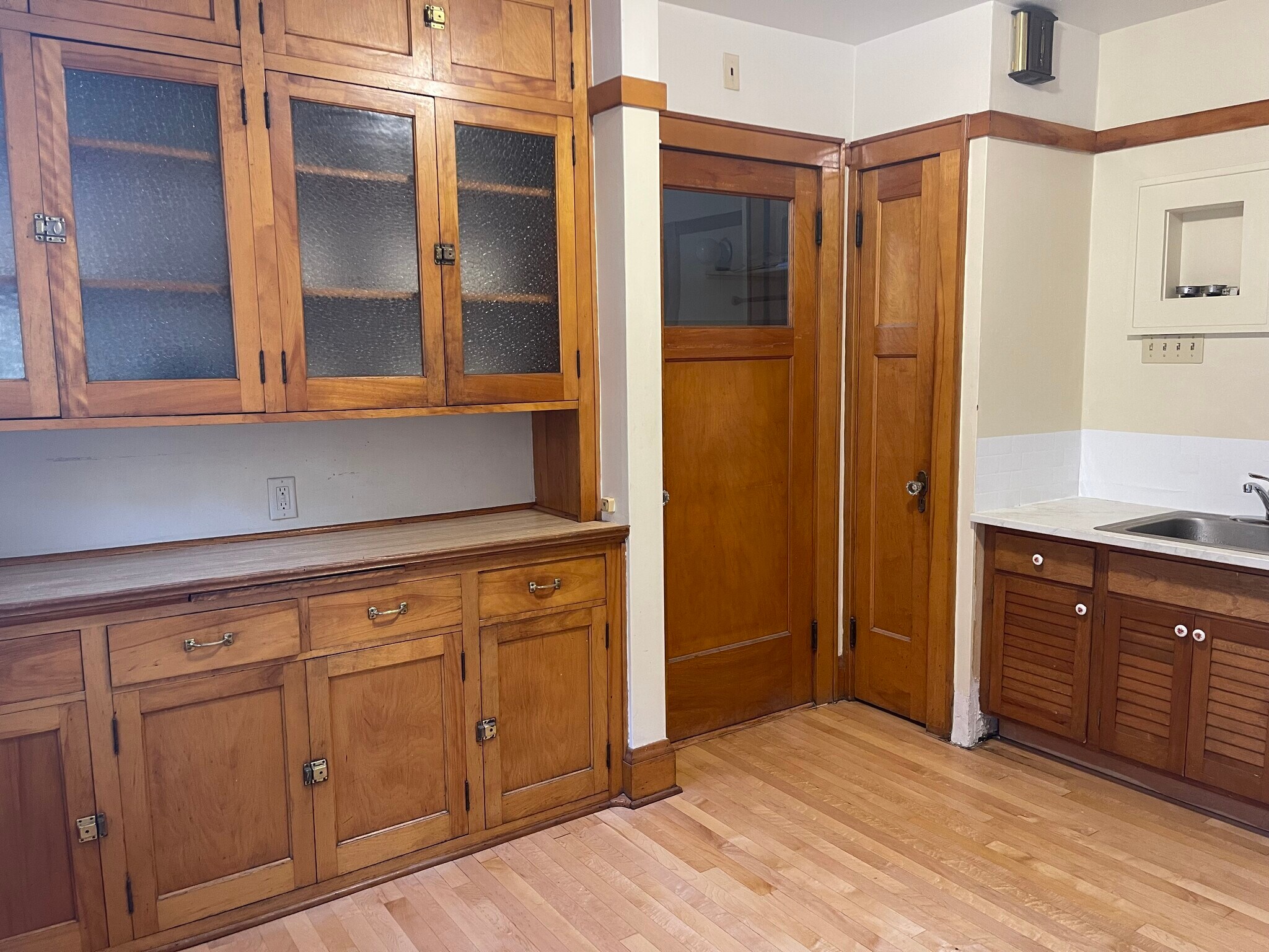 Kitchen built in and back door - 2567 N 61st St