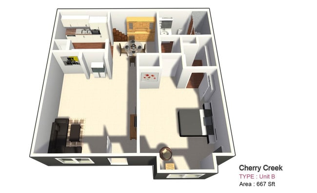 One Bed / One Bath - Cherry Creek
