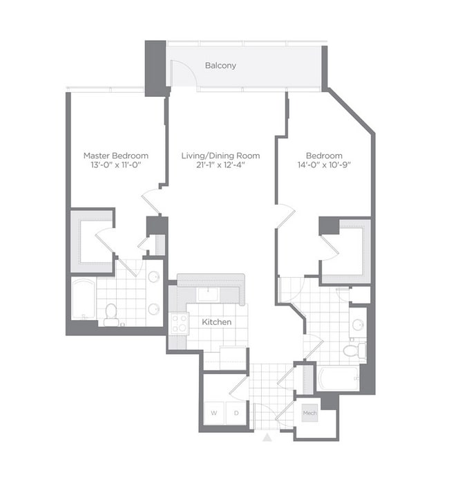 Floorplan - 220 Twentieth Street