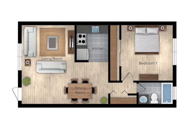 Floorplan - Edge Apartments