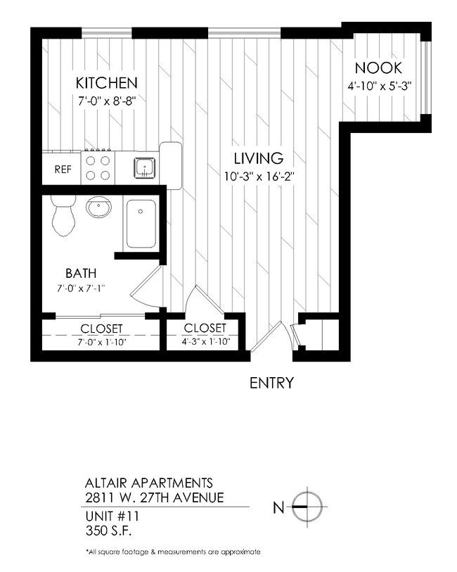 Floorplan - Altair Apartments