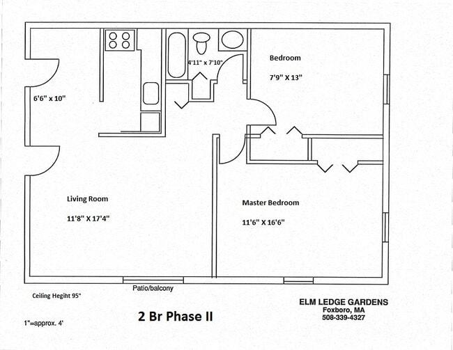 Floorplan - Elm Ledge Apartments